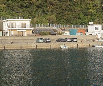 戸津井漁港駐車スペース