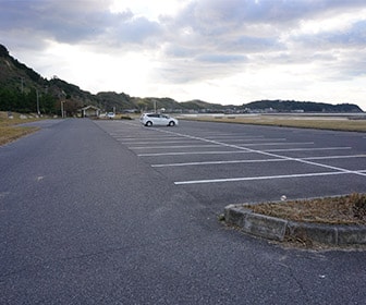 多賀の浜海水浴場駐車場